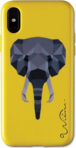 Mbrojtëse për iPhone X/ Xs Wilma, e verdhë