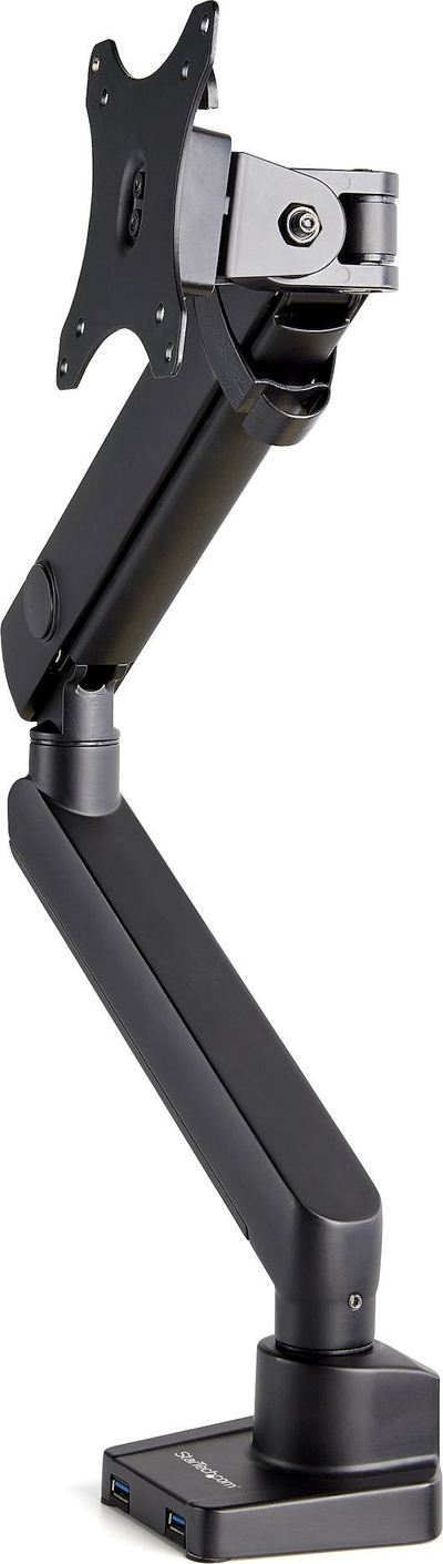 Krah monitori StarTech për tavolinë, për 1 monitor deri në 34", me 2 porta USB 3.0, i zi