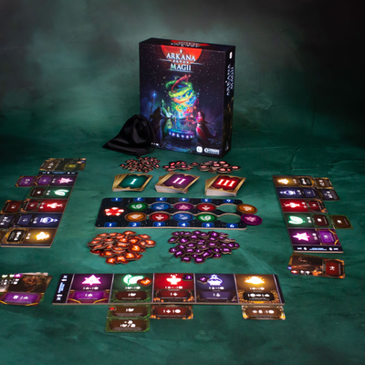 Lojë me letra Portal Games Arkana Magii, strategji, 14+