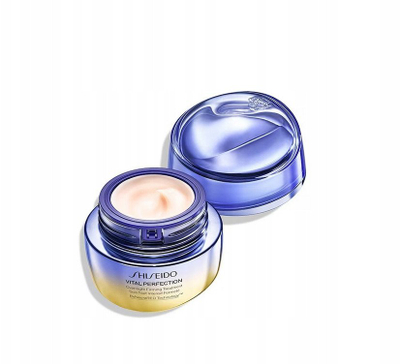 Krem nate Shiseido Vital Perfection Overnight Firming Treatment, kundër rrudhave, 50ml