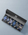 Kuti për ora Oskar Watch Box 6 JWB06BK, 6 ndarje, kapak transparent, e zezë