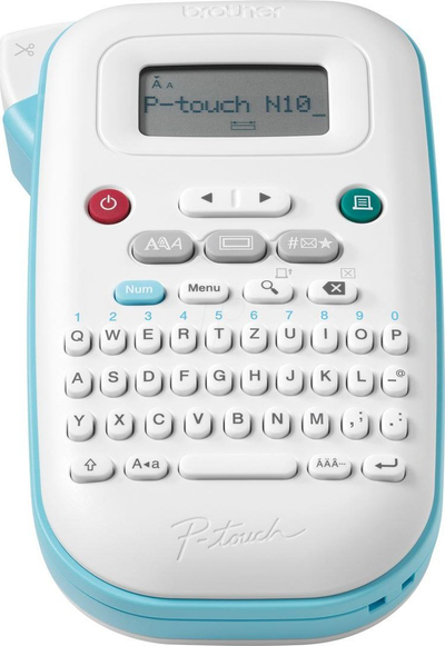 Printer etiketash Brother PT-N10, termik, i vogël, i bardhë