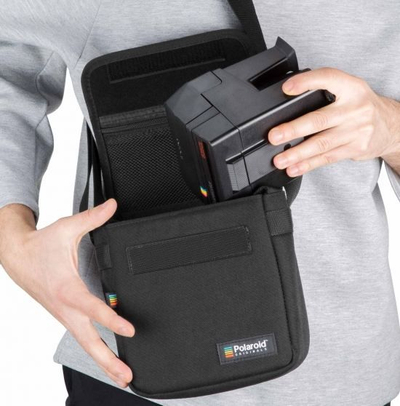 Çantë për kamerë Polaroid Go, për Polaroid Go Mini Instant, e zezë