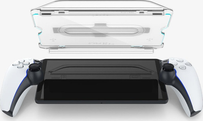 Xham mbrojtës Spigen EZ Fit për Sony PlayStation Portal, xham i fortë 9H, transparencë e lartë