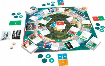 Друштвена игра Mother Earth, едукативна, 2–6 играчи, повеќебојна