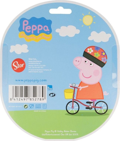 Set pjatë edhe lugë për mikrovalë Peppa Pig Stor 85278, 2 copë, plastike, me shumë ngjyra