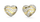 Vathë për femra Guess In My Heart JUBE04504JWYGT/U, të artë