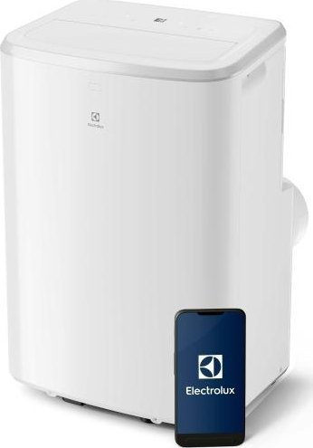 Преносен клима уред Electrolux Comfort 600 EXP26U339CW, 9000 BTU, Wi‑Fi, бел