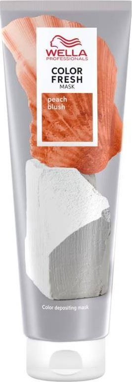 Maskë ngjyruese flokësh Wella Professionals Color Fresh Mask Peach Blush, e përkohshme, 150ml