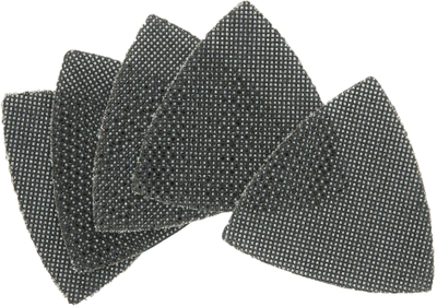 Fletë zmerile DeWalt Extreme Mesh Delta, 120g, set 5 copë, ngjyrë bezhë