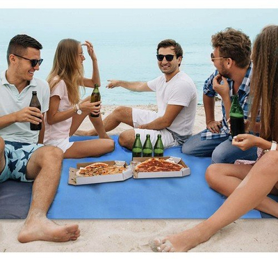 Batanije plazhi pikniku Trizand 21209, 208x208cm, XXL, shumëngjyrëshe