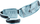 Rrip-shpine për vrapim Deuter Shortrail I, me soft flask 500ml, shumë i lehtë, blu Lake