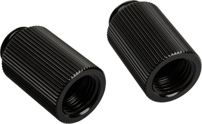 Zgjatues ftohje uji Bitspower Touchaqua 25mm, G1/4, set 2 copë, i zi