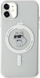 Mbulesë telefoni Karl Lagerfeld KLHMN61HFCCNOT për iPhone 11 XR, MagSafe, transparente