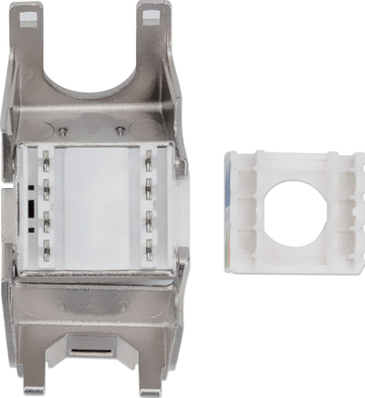Modul keystone Intellinet 771986 Cat6a, 10 Gbit Ethernet, metalik