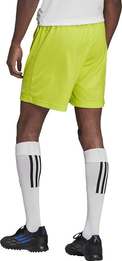 Shorce futbolli për burra adidas Entrada 22 HC5061, AeroReady, poliester i riciklum, lime