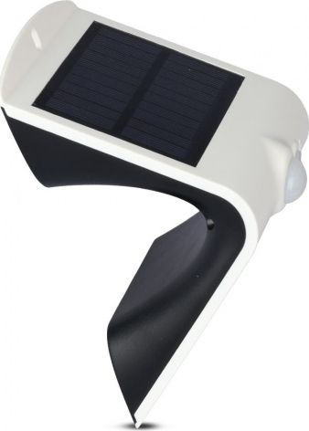 Llambë muri diellore LED V-TAC, 1.5W, 220lm, 4000K, e bardhë