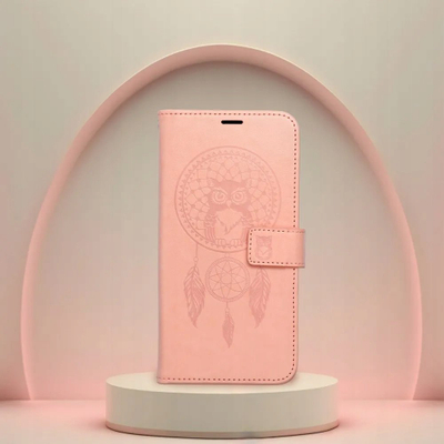 Kabllo libër Forcell Mezzo për Xiaomi Redmi Note 13 Pro 4G Poco M6 Pro 4G, me mbajtëse kartash, mbyllje me magnet, ngjyrë pjeshke