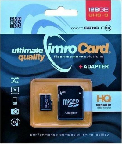 Memorie Imro MicroSDXC, 128 GB 