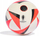 Top futbolli adidas Fussballliebe Euro24 Club IN9372, për bar natyral, replica ndeshjeje, i bardhë kuqezi