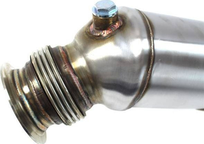 Downpipe TurboWorks BMW F20 F30 3.0 benzinë, 76mm, çelik inox, pa katalizator