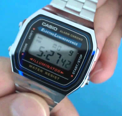 Orë dore Casio Collection A 164A-1