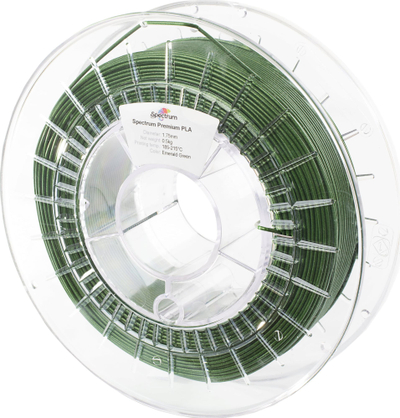 Filament 3D Spectrum PLA Glitter Emerald Green, 1.75mm, 500g, jeshile smerald