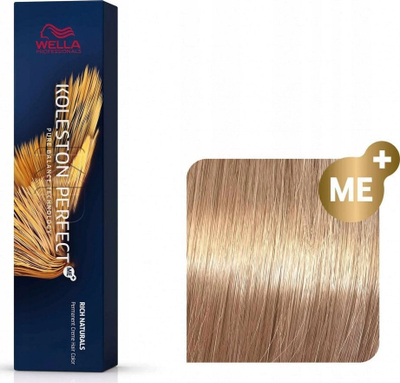 Bojë flokësh Wella Koleston Perfect 9/38, 60ml, bionde shumë e çelët ari perle