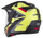 Kaskë moto CASSIDA Tour 2.0 X-tra, Pinlock ready, diellore e brendshme, e verdhë fluo e zezë e kuqe