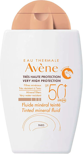Fluid mineral me ngjyrë dhe SPF 50+ Tinted Mineral Fluid, 40 ml
