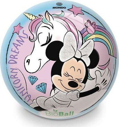 Топче играчка за деца Mondo Minnie BioBall, еколошко, многуобоено