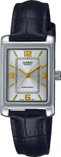 Orë dore Casio LTP-1234PL-7A2EF, për gra, argjendi