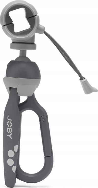 Tripod i vogël Joby HandyPod Clip, për kamera edhe telefon, gri