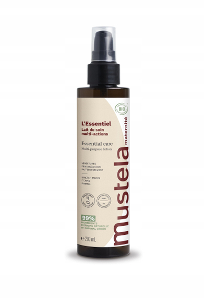 Locion trupi Mustela L'Essentiel, 200 ml, për shumë punë