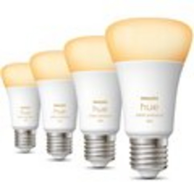 Set poça Philips Hue White Ambiance 6W 800lm E27, 4 copë
