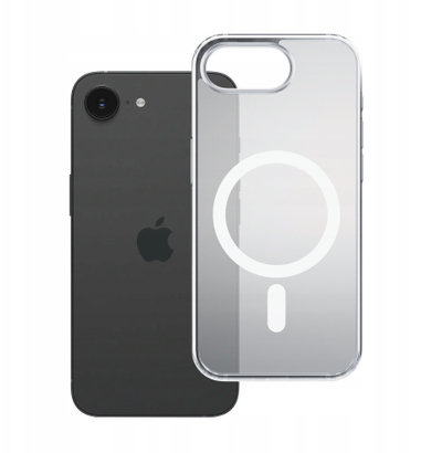 Футрола 3mk Frosty MagCase за iPhone 16e, компатибилна со MagSafe, бела