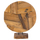 Dekor tavoline teak natyral 50×15×64 cm (HM7718)