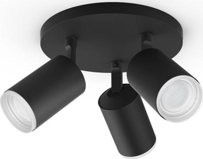 Spot tavani Philips Hue Fugato, 3xGU10, Bluetooth, i zi