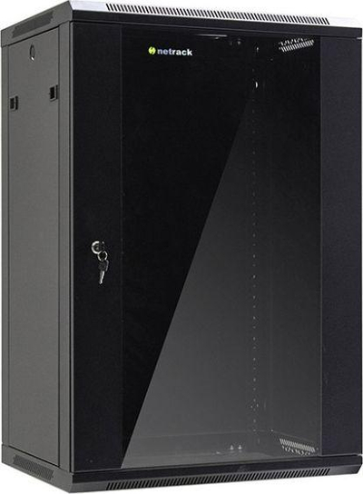 Netrack F-Line Rack Ѕиден Кабинет 19  , 18U, 600x600 mm, Црн