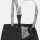 Pantallona gjysmë-overall për kalamaj Huppa Freja, 134 cm, kundra erës dhe ujit, të zeza