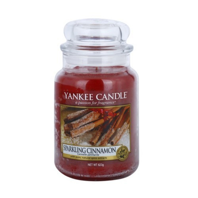 Qiri aromatik Yankee Candle Sparkling Cinnamon 623 g