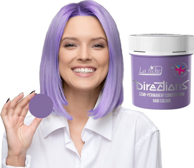 Bojë gjysmë permanente për flokë La Riche Directions Lilac, 88ml, uniseks, vjollcë e çelur