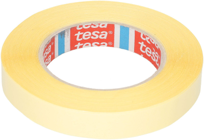 Shirit ngjitës dyanësh Tesa 64621, PP transparent, 19mm x 50m