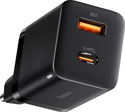 Karikues Baseus Super Si Pro, 1 x USB A 1 x USB C, i zi
