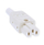 Prizë elektrike Bachmann 916.970, prizë C15, 250V 10A, gri