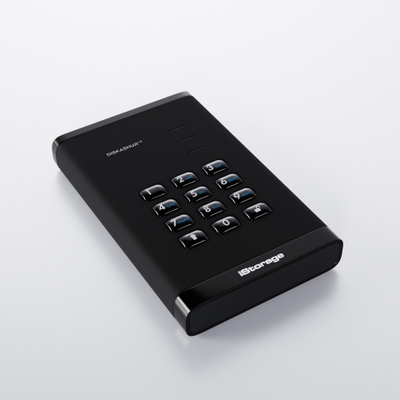 Надворешен тврда диск iStorage DiskAshur, 2TB, USB, црн