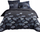 Set çarçafësh Douceur D Intérieur ALIX, 240x220cm, pambuk percale, blu e errët