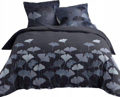 Set çarçafësh Douceur D Intérieur ALIX, 240x220cm, pambuk percale, blu e errët
