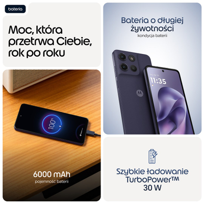 Telefoni Motorola Moto G17 Power, 8GB RAM, 256GB, blu vjollcë