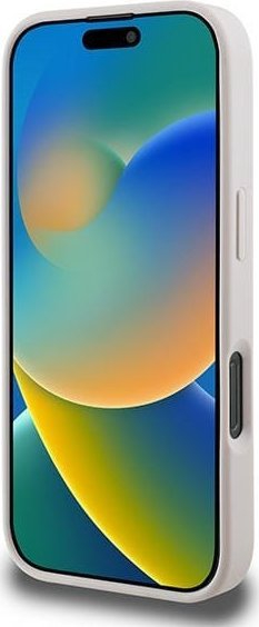 Maskë telefoni Guess 4G Bottom Stripe, për iPhone 16 Pro Max 6.9", rozë